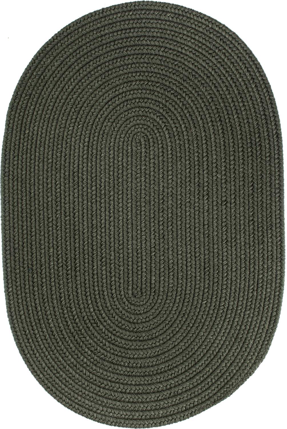 rhody solid wool s129 dk sage rug
