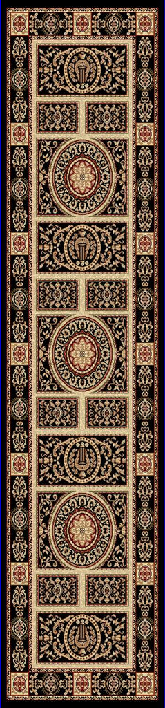 dynamic rugs legacy 58021 090 black rug