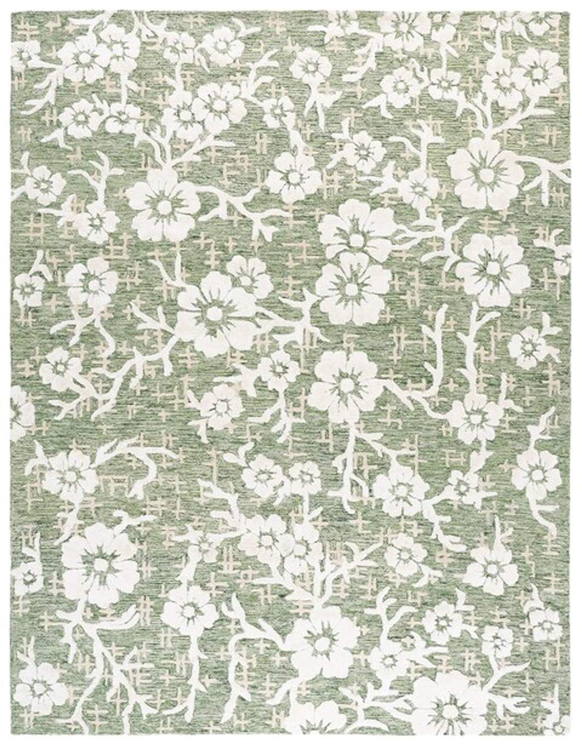 safavieh clearance glamour glm540y green rug