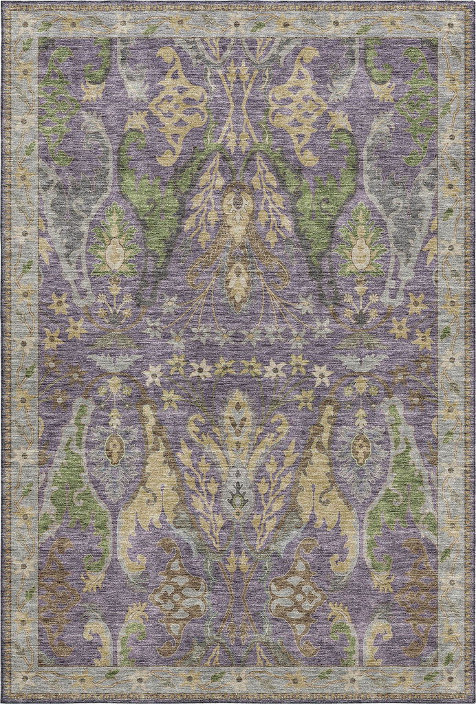 dalyn hatay hy6 purple rug