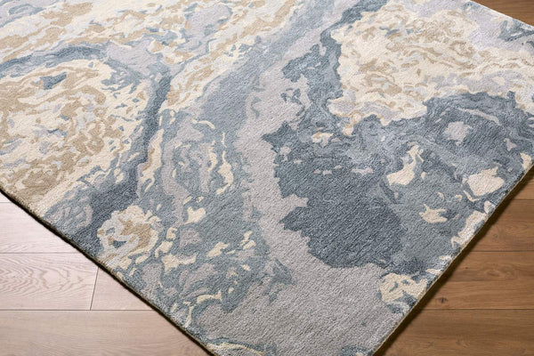 surya kavita kvt 2330 slate gray rug