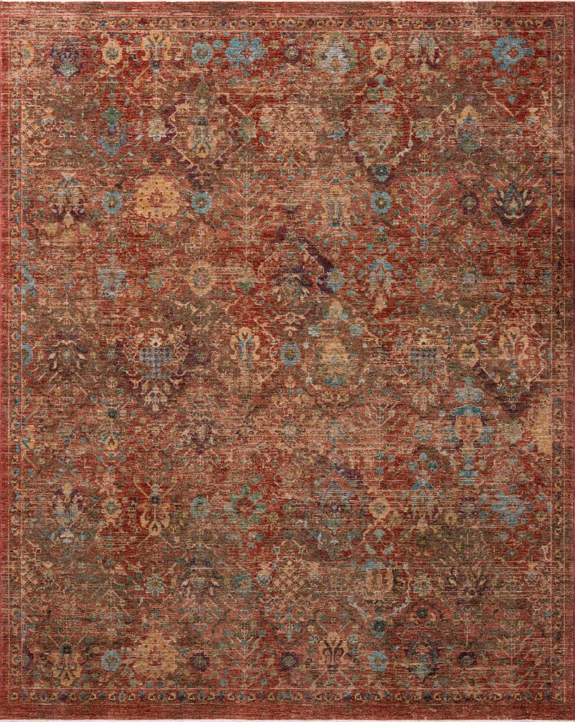 loloi rugs winchester wnc 01 rust multi rug