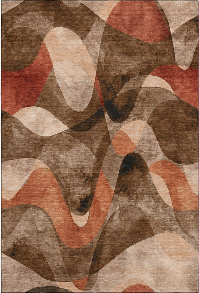 addison mayfield amf536 chocolate rug