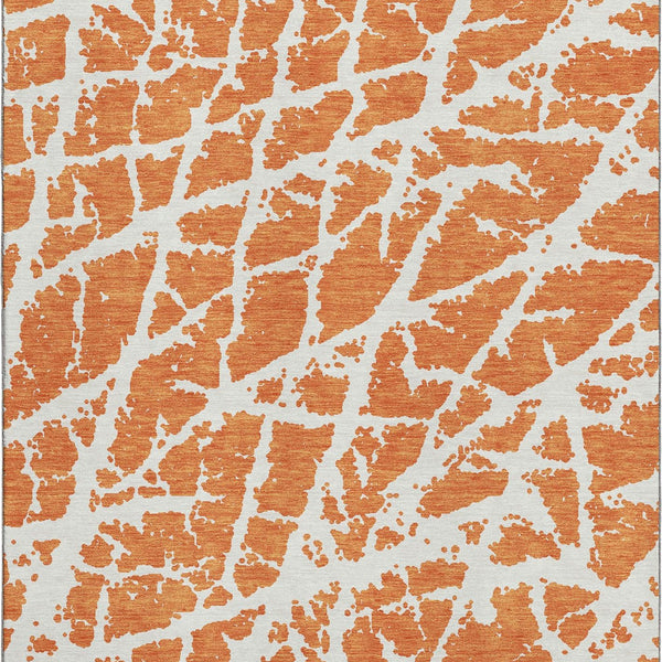 addison mayfield amf501 orange rug