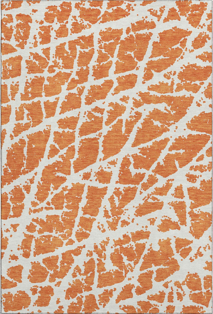 addison mayfield amf501 orange rug