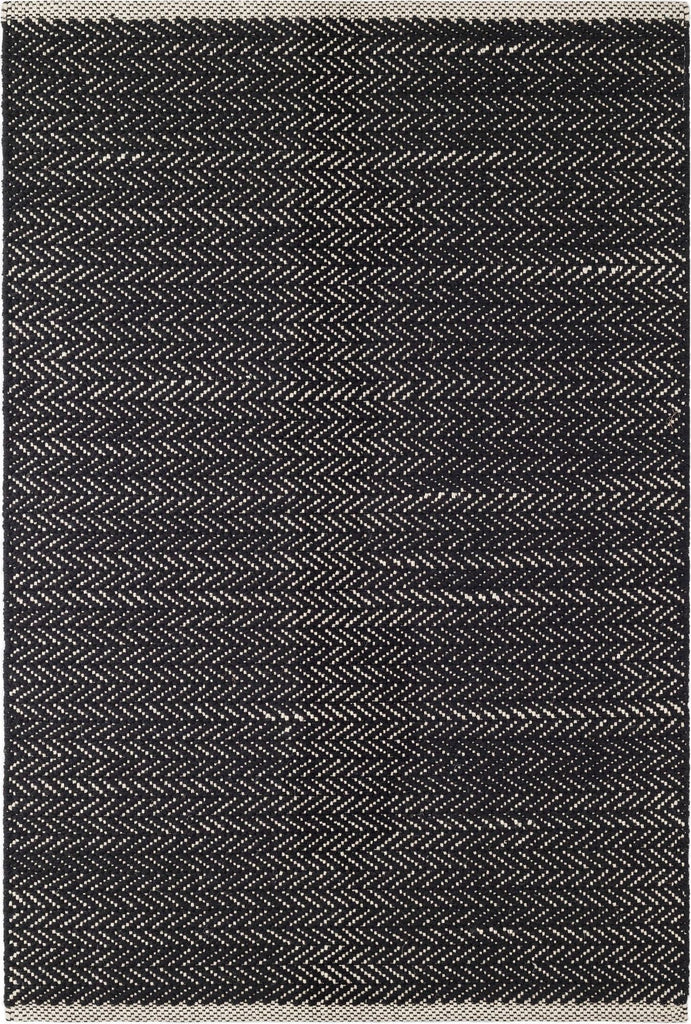 dash albert herringbone da970 black rug