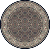 dynamic rugs ancient garden 57011 3464 navy rug