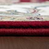 dynamic rugs ancient garden 57365 1464 red rug