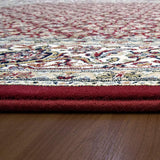 dynamic rugs ancient garden 57011 1414 red rug