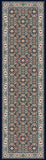 dynamic rugs ancient garden 57011 3464 navy rug