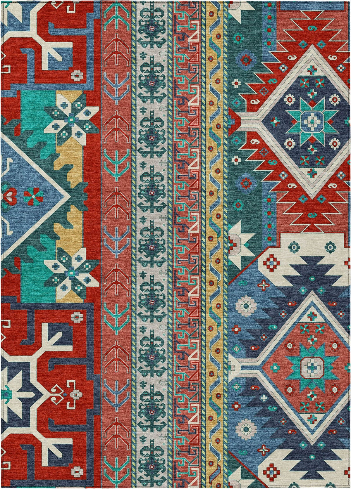 addison chantille acn1015 red rug