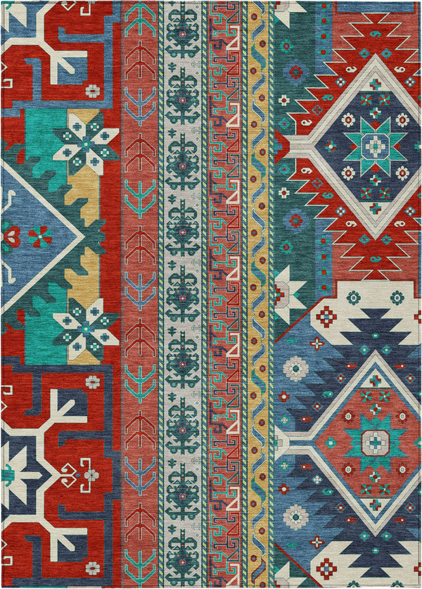 addison chantille acn1015 red rug