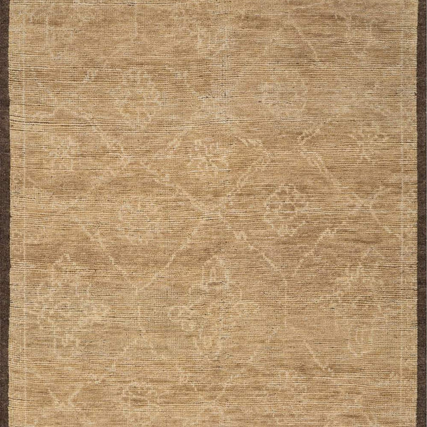 dash albert thaliva da2538 brown hand knotted wool rug