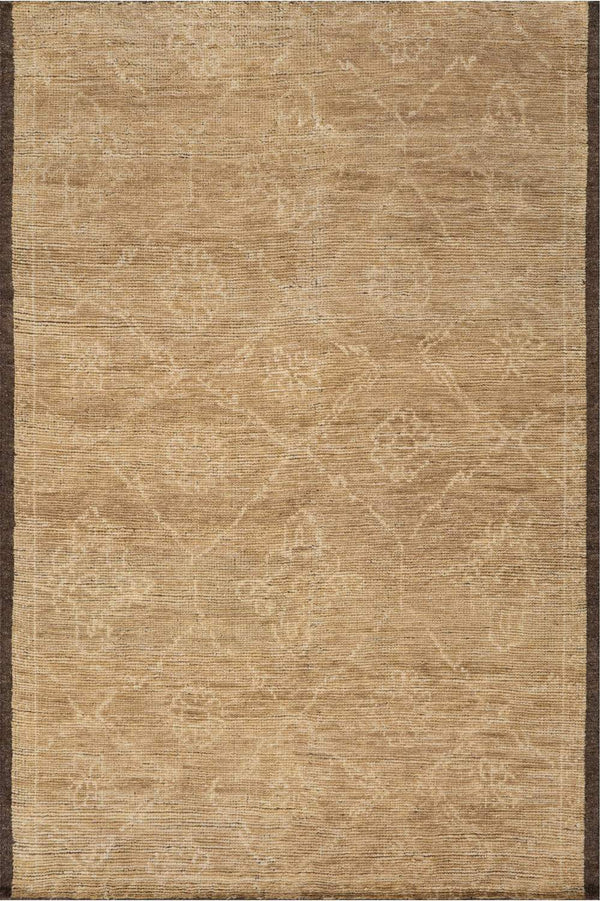 dash albert thaliva da2538 brown hand knotted wool rug