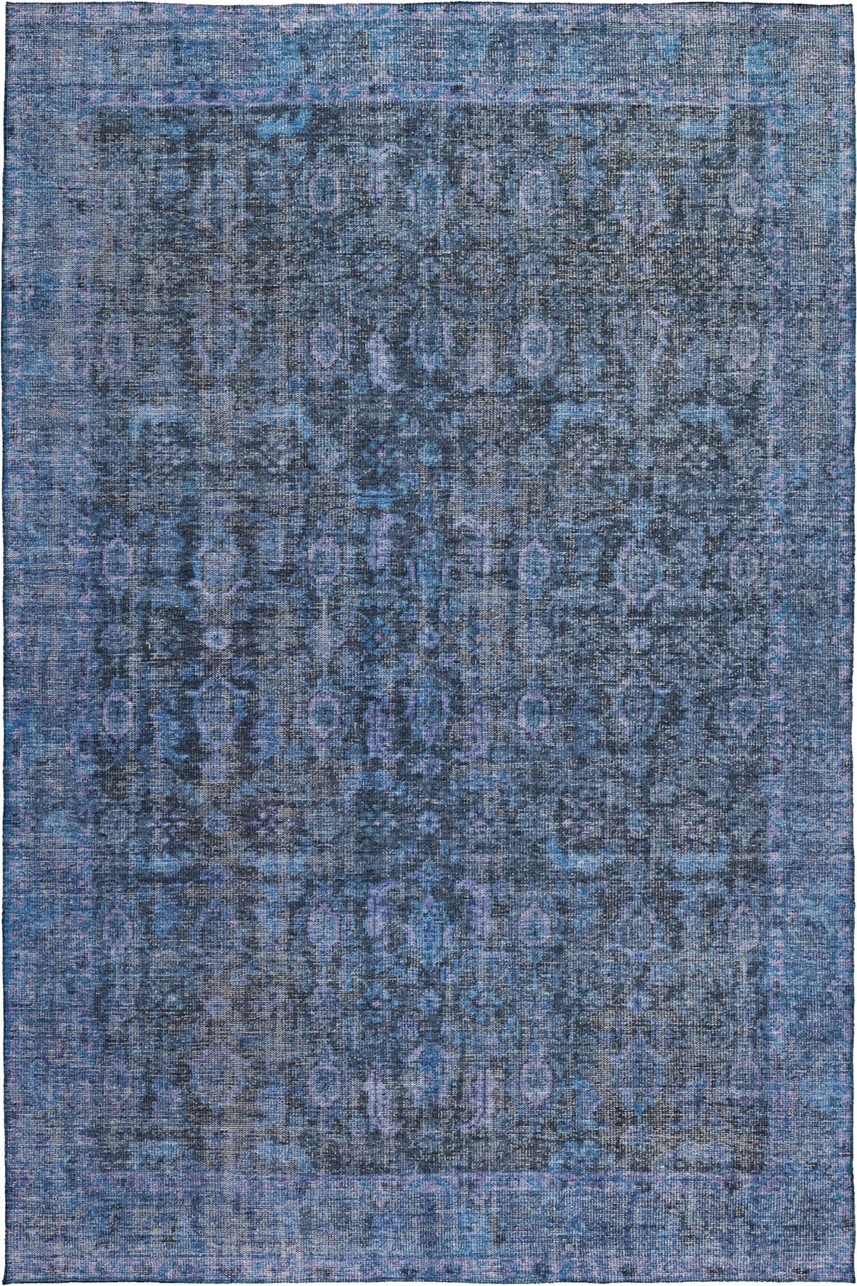 dalyn karaj kj3 blue rug