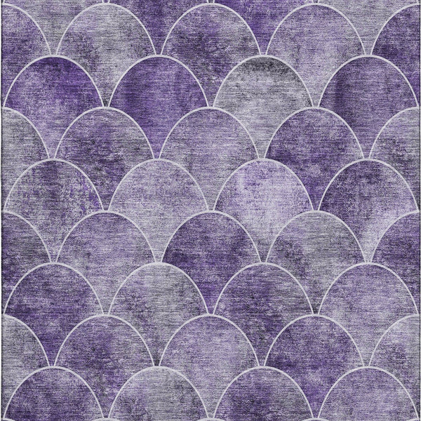 addison mayfield amf594 purple rug