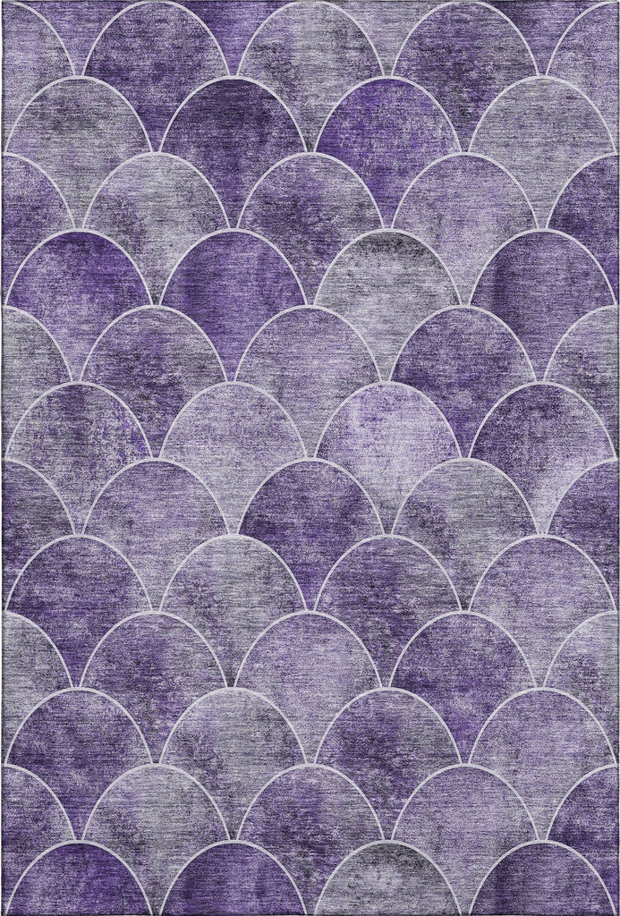 addison mayfield amf594 purple rug