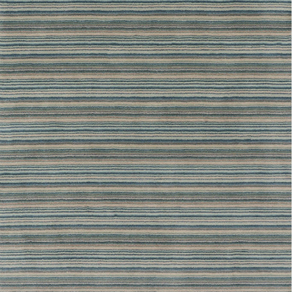 dash albert brindle stripe da2500 blue loom knotted wool rug