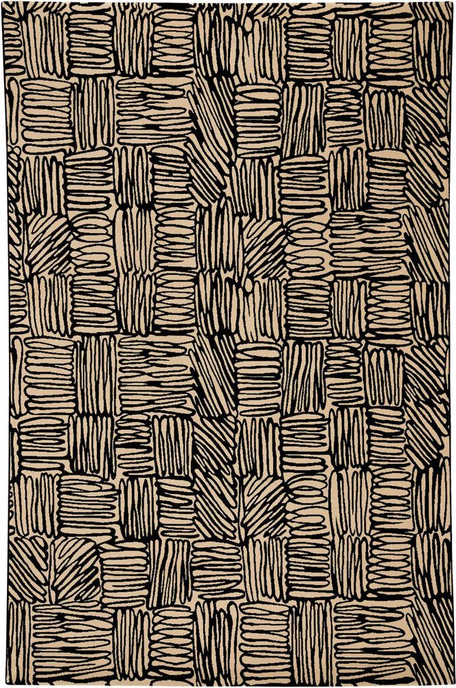 capel etching 2573 coal rug