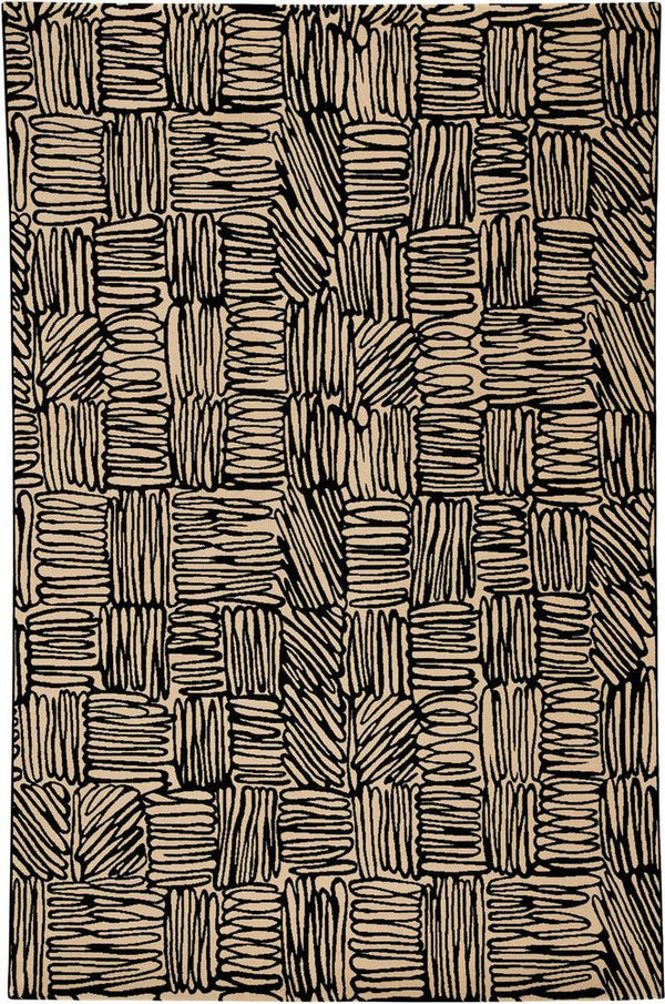 capel etching 2573 coal rug