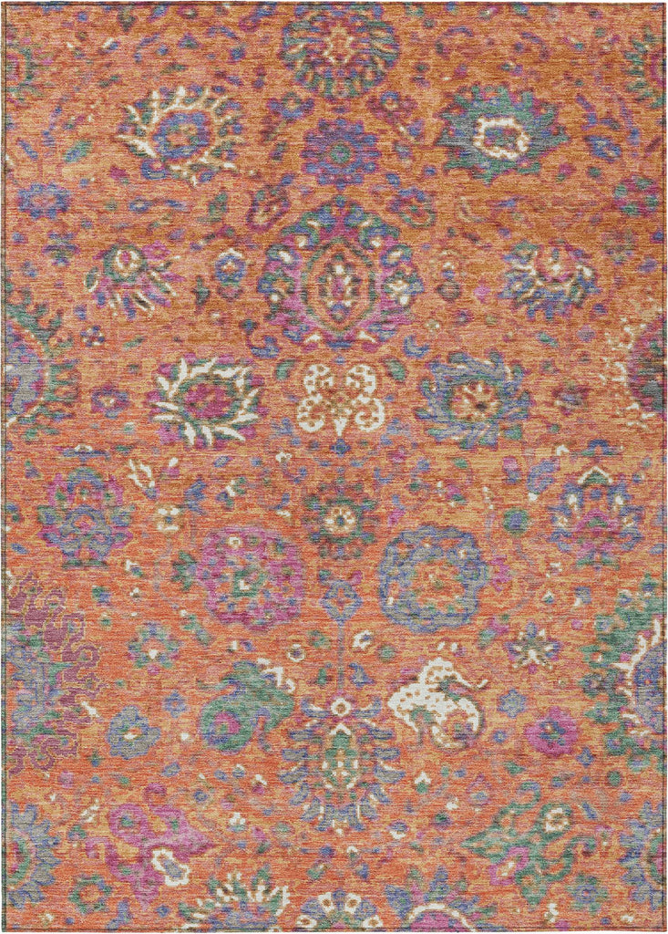 addison chantille acn2013 orange rug