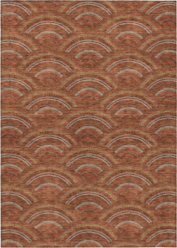 addison chantille acn984 paprika rug