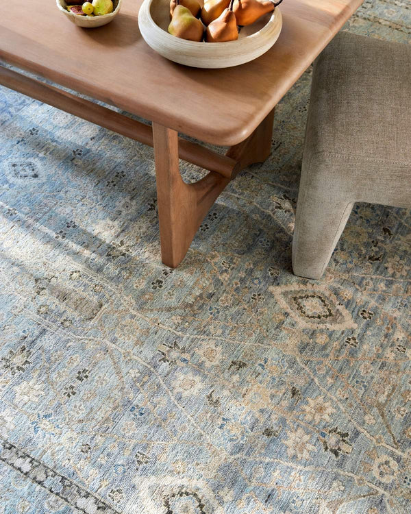 surya khorasan kho 2304 sky blue rug