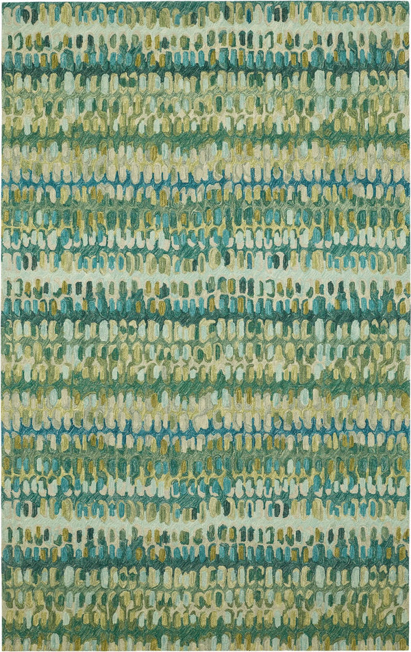 dash albert paint chip da1831 moss hand hooked wool rug