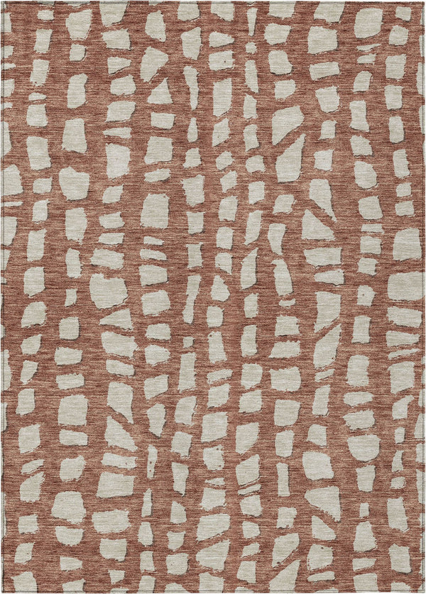 addison chantille acn754 paprika rug