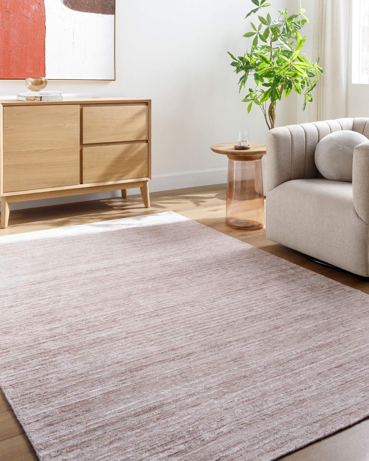 surya grandeur gru 2304 blush rug