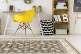 dynamic rugs brilliant 7226 620 light brown rug