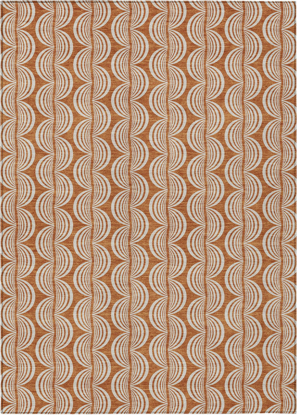addison chantille acn1055 paprika rug
