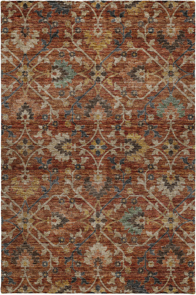dalyn silk road sr4 paprika rug