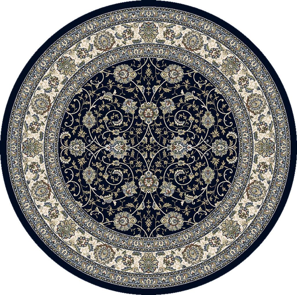 dynamic rugs ancient garden 57120 3464 navy rug