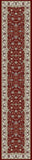 dynamic rugs ancient garden 57120 1464 red rug