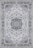 dynamic rugs ancient garden 57559 9656 silver rug