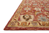 loloi rugs victoria vk 09 terracotta gold rug