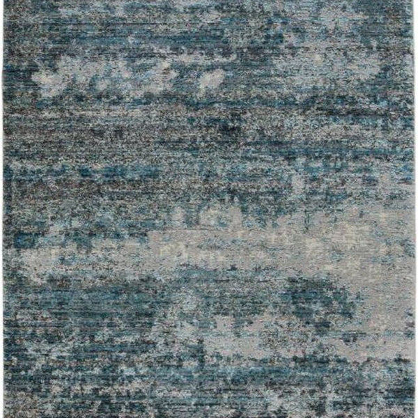 capel flame drake 3813 blue rug