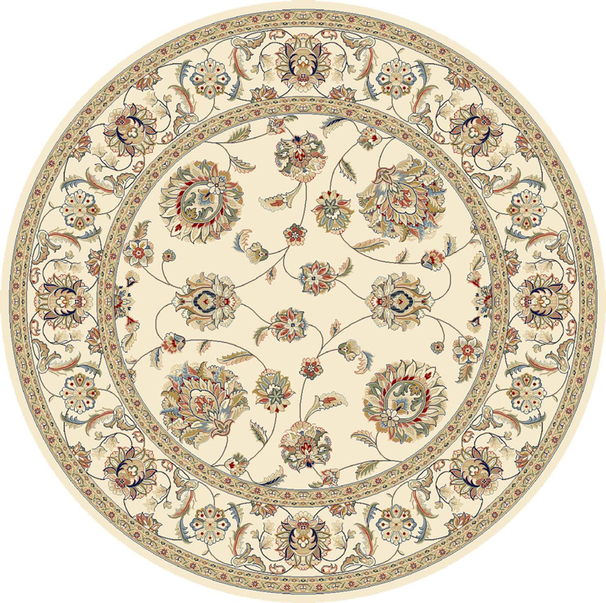 dynamic rugs ancient garden 57365 6464 ivory rug