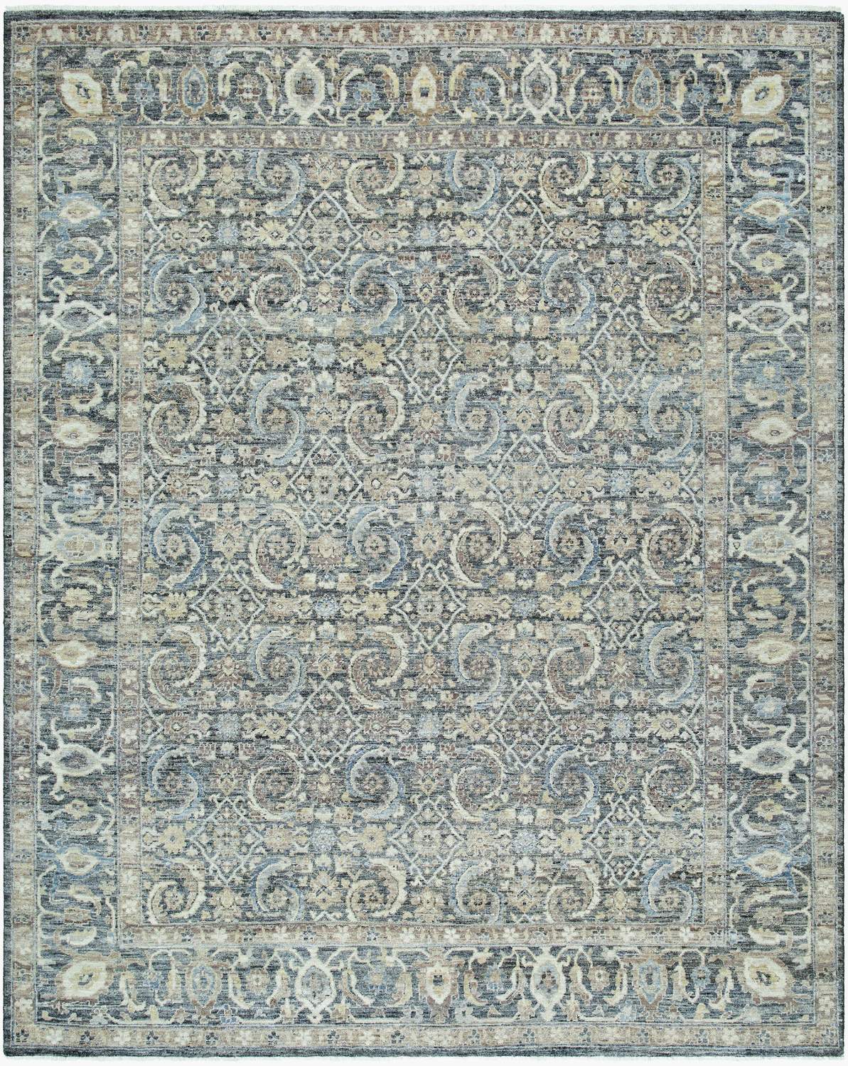 surya khorasan kho 2305 slate blue rug