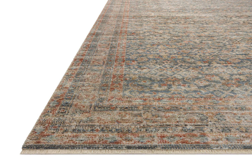 loloi rugs heritage her 12 blue rust rug