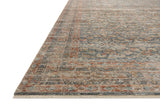 loloi rugs heritage her 12 blue rust rug