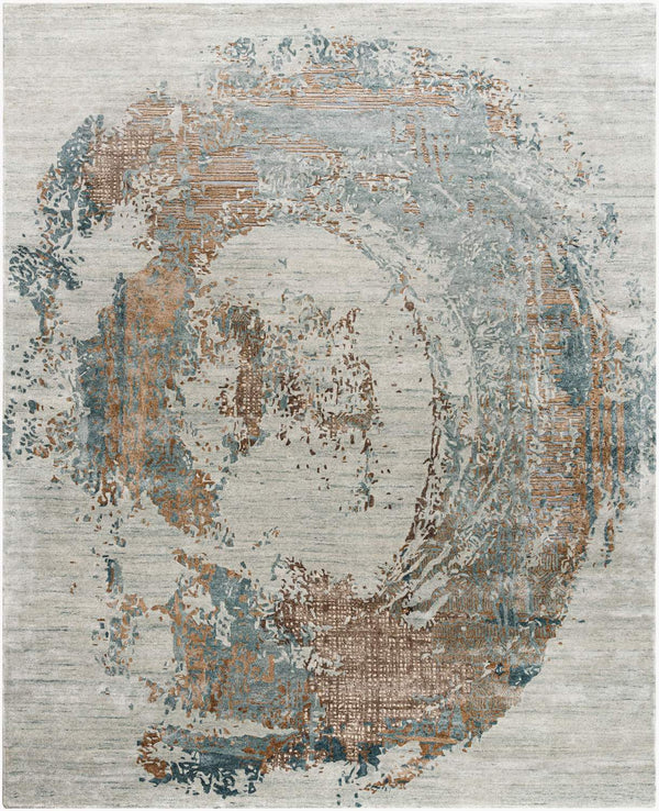 surya opulence opl 2305 steel blue rug