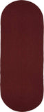 rhody solid wool s157 red wine rug