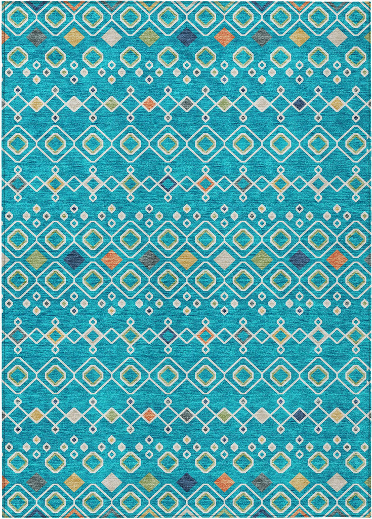 addison chantille acn938 teal rug