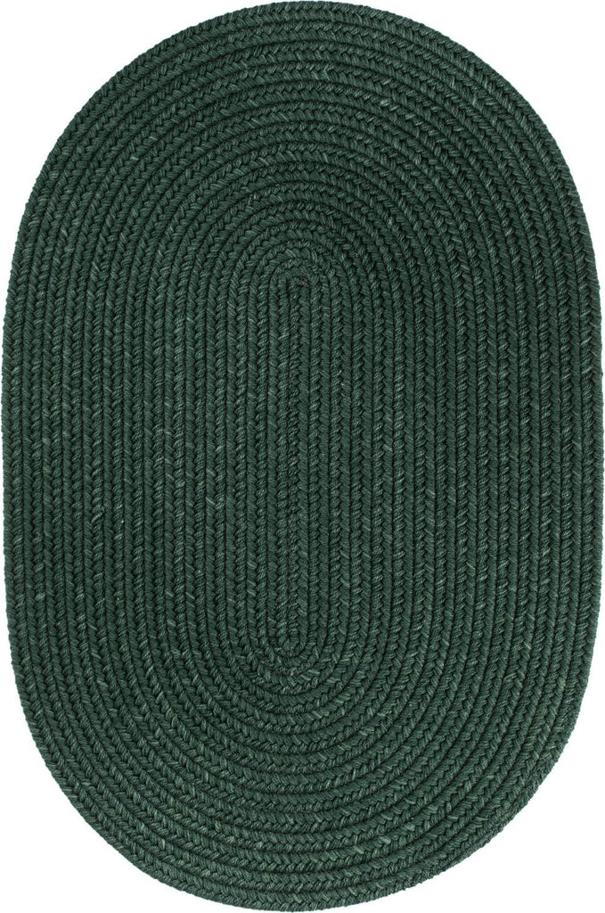 rhody solid wool s105 hunter green rug