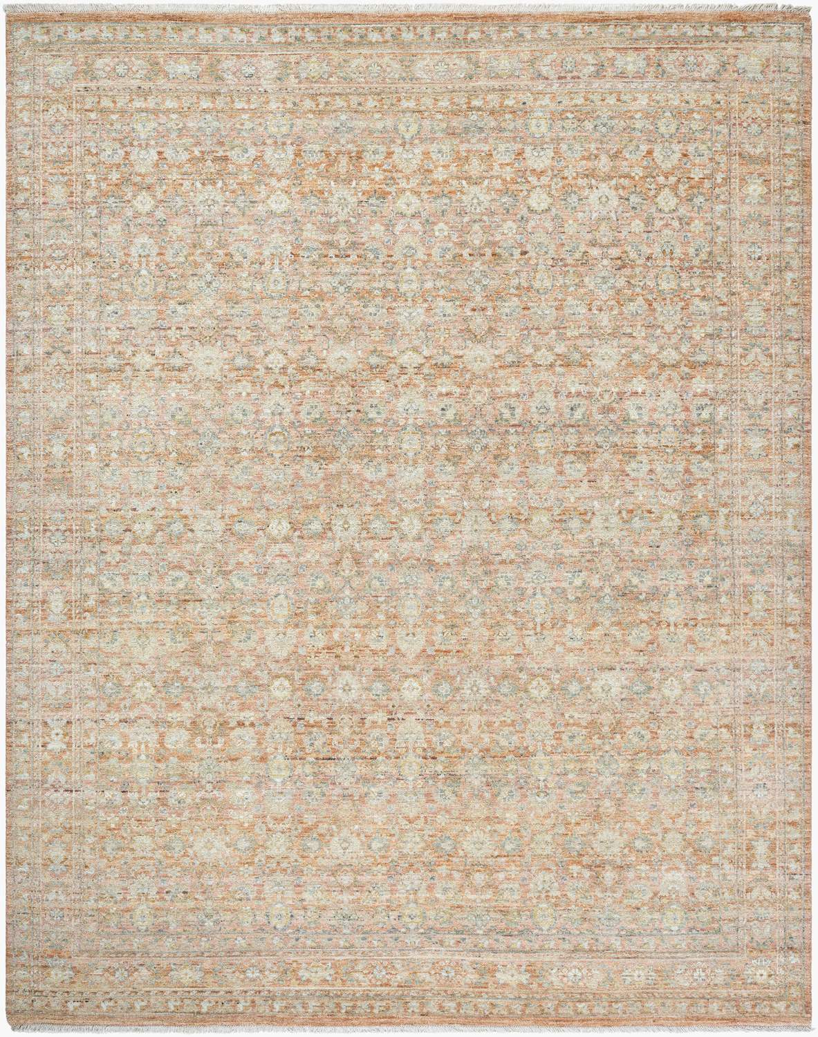 surya zeenat znt 2302 burnt sienna rug