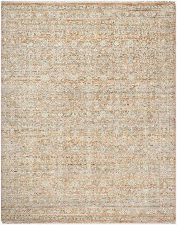 surya zeenat znt 2302 burnt sienna rug