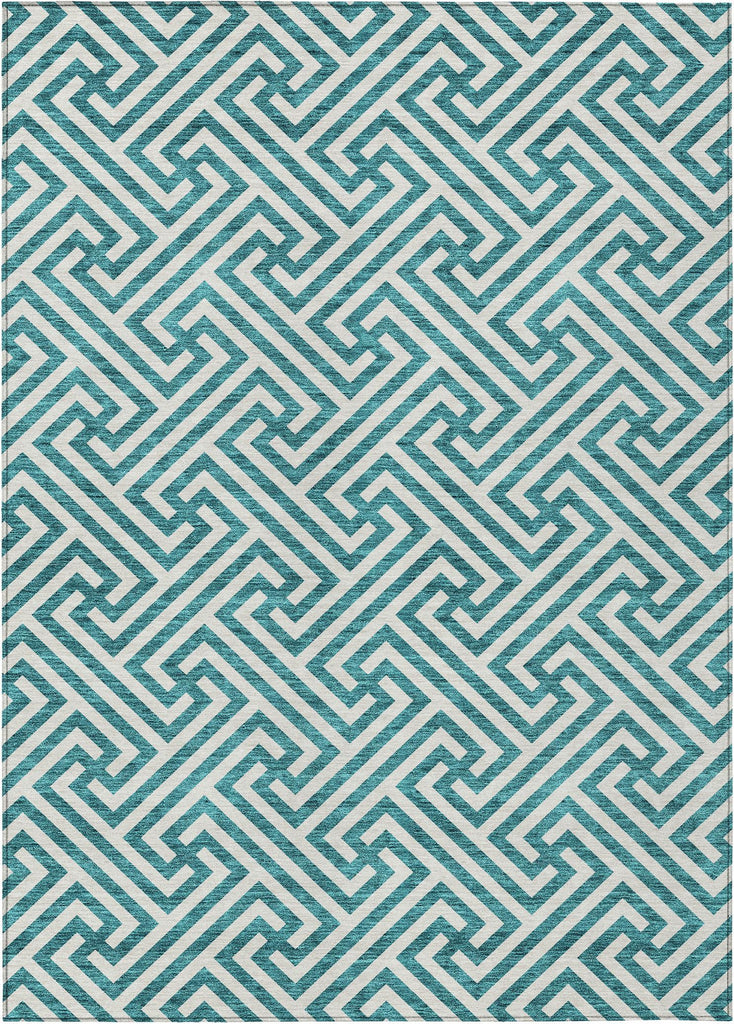 addison chantille acn731 teal rug
