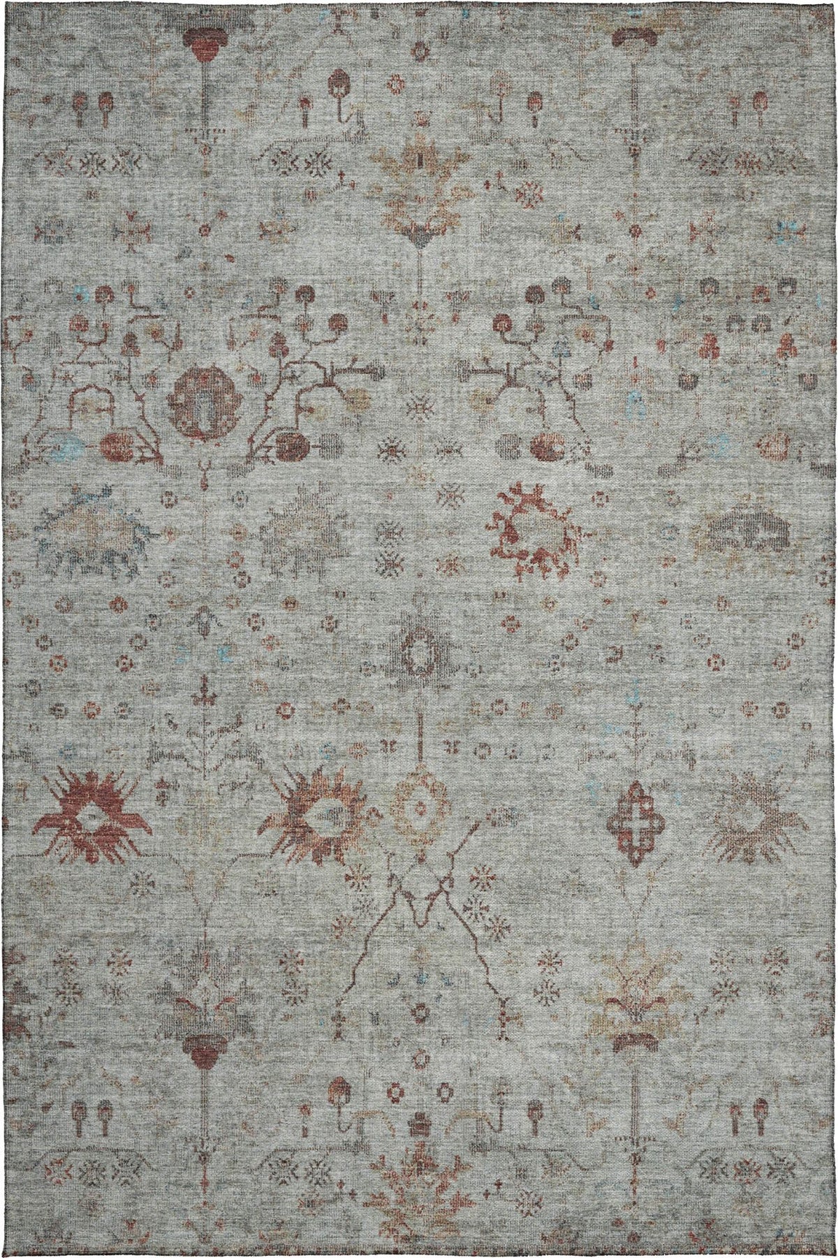 dalyn solace sl4 gray rug